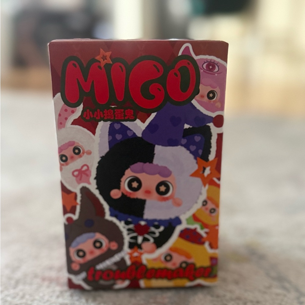 MIGO Little Troublemaker Blind Box – Happy Ghost × Tiwa – New Sealed Plush